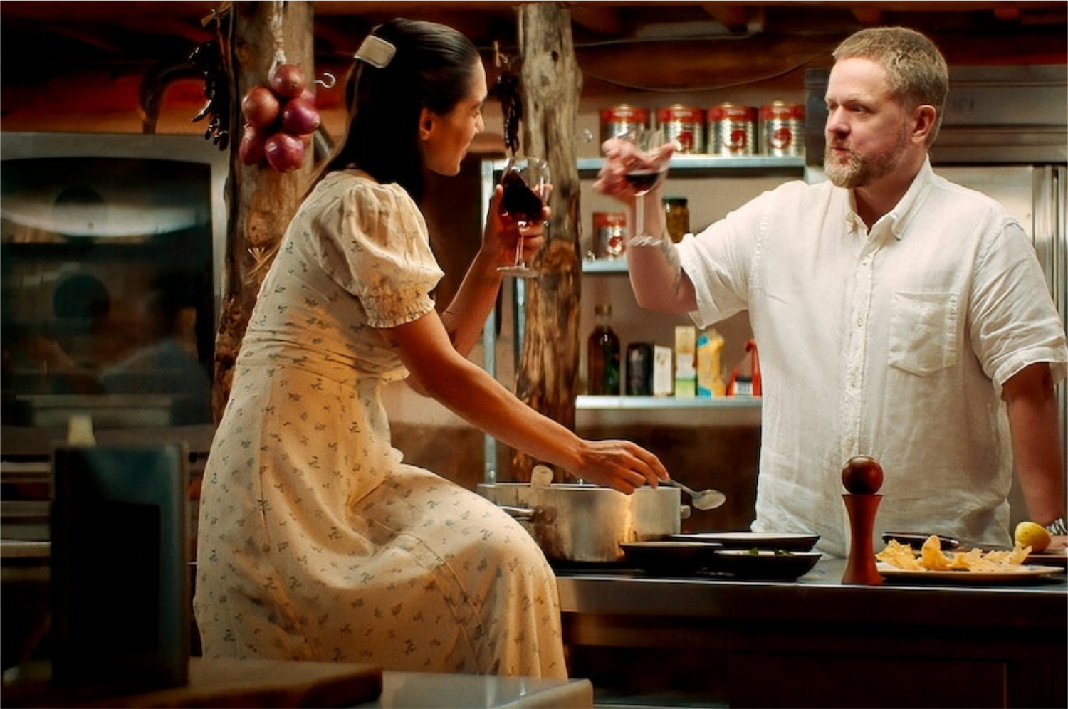 Toscana: Novo filme dinamarquês vem conquistando assinantes da Netflix com história de amor (Imagem: Reprodução/ Netflix)