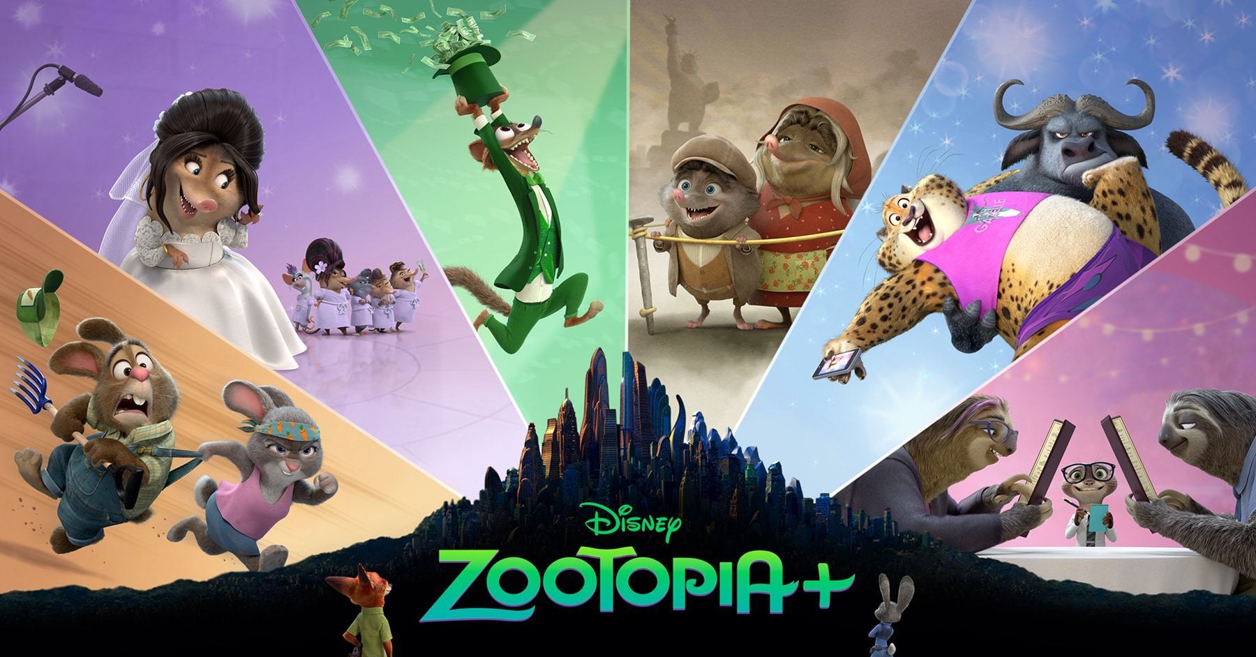 "Zootopia +" estreia essa semana como série de curtas da animação vencedora do Oscar. Saiba tudo!