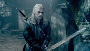 Henry Cavill como Geralt em The Witcher (Divulgação / Netflix)