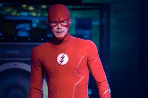 Grant Gustin como Flash (Reprodução)