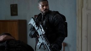 John Kelly (Michael B. Jordan) em Sem Remorso (Reprodução / Prime Video)