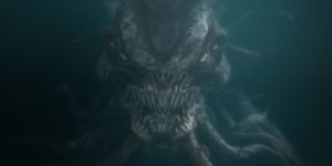 Underwater monstro é cthulhu
