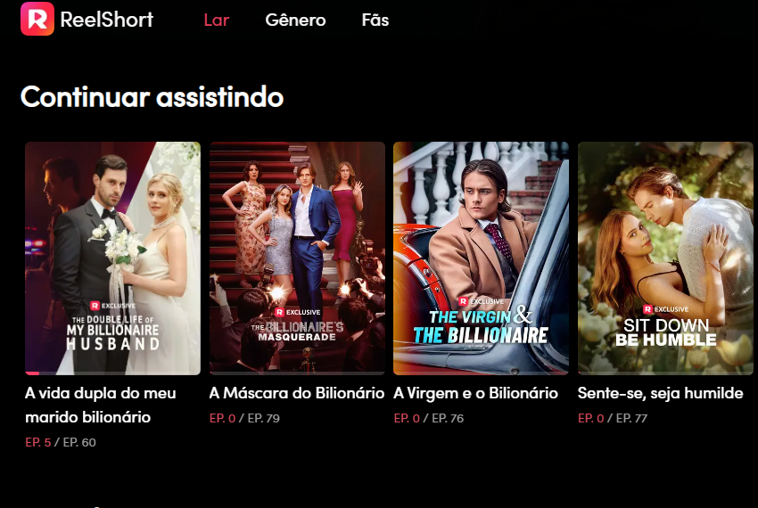 Reelshort peguei um bilionário para ser meu marido