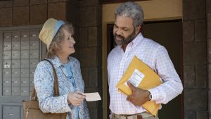 Meryl Streep e Jeffrey Wright em A Lavanderia (Divulgação / Netflix)