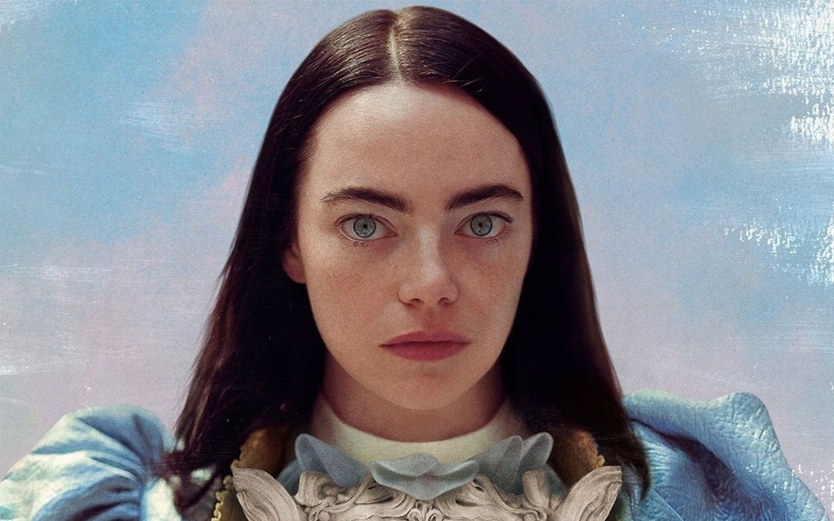 Emma Stone em Pobres Criaturas (Divulgação)