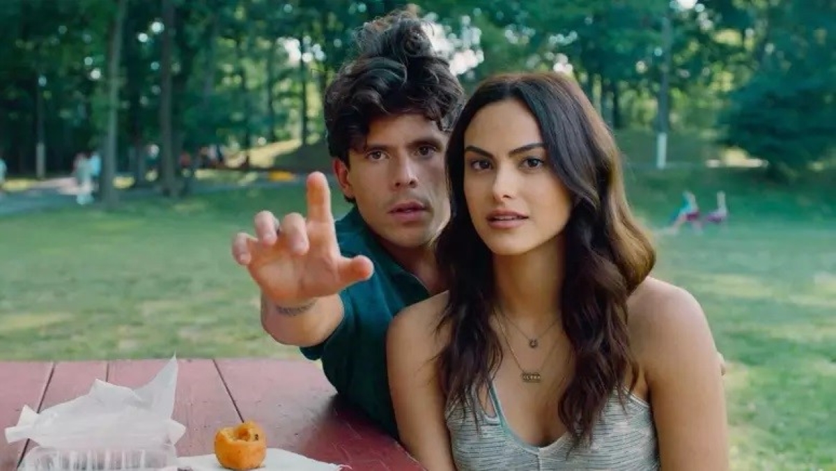 Rudy Mancuso e Camila Mendes em Música (Reprodução)