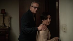 Candela Peña como Rosario, Tristán Ulloa como Alfonso em O Caso Asunta (Divulgação / Netflix)